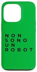 Non sono un robot. Identità umana certificata Custodia per iPhone 13 Pro
