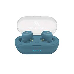 TWS True Wireless Stereo hoofdtelefoon in tube met 300 mAh laadstation, multifunctionele toetsen voor muziek- en oproepbeheer, geïntegreerde microfoon, 4 siliconen oordopjes inbegrepen