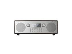 Panasonic Radio DAB/FM RF-D100BTEGT I Fréquences FM/DAB/DAB+ Bluetooth 10W Egaliseur 5 préréglages Horloge fonctionne sur secteur ou piles Bass Reflex pour un son riche Ecran LCD - Version Française