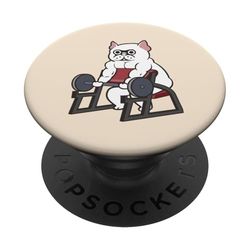 Preacher Curl Frenchie PopSockets PopGrip Adhesivo