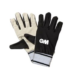 Gunn & Moore GM Men Inner Gloves - Chamois Palm Inner Gloves - Black, Mens