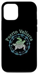 Carcasa para iPhone 13 Tortuga Tribal Vintage Puerto Vallarta