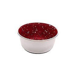 DOGIT voederbak roestvrij staal anti-slip net speckle, 950 ml 200 g