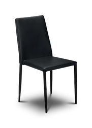 Julian Bowen set van 4 Jazz stoelen zwart