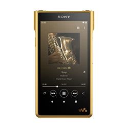 Sony NWWM1ZM2 - Lettore musicale digitale della serie Walkman (High-Resolution Audio, Android 11, touchscreen, Bluetooth, Wi-Fi), oro