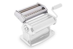 Imperia Duplex Ligne Classique. Accessoire machine à pâtes. 100% Fabriquè en Italie. Accessoire de cuisine en acier pour pâtes fraîches. Coupe-pâte compatible avec les machines à pâtes Imperia.