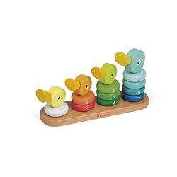 Janod J08212 Party Batman Zigolos Ducks Stacker, Blanc, Taille Unique