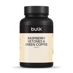 Bulk Raspberry Ketones and Green Coffee Tablets, 200 mg, Pack of 60