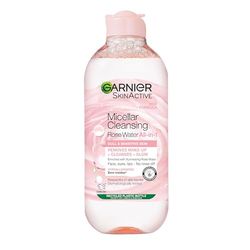 Garnier Micellar Vitamin C Cleansing Water, Gentle face Cleanser & Makeup Remover, Hypoallergenic. Suitable For Dull And Uneven Skin, Brightening Formula, Dermatologically Tested, 400ml