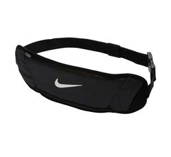 NIKE Mixte Challenger 2.0 Sac Banane Taille Ceinture, Vert Huile/Noir/argenté, L