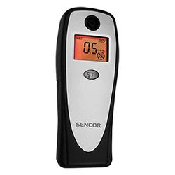 Sencor Etilometro Portatile Certificato – Alcol Test Digitale con Display LCD, Alta Precisione, Sensore Avanzato per Test Alcolemico, per Uso Personale e Professionale SCA-BA01