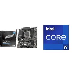 MSI PRO B760M-A WiFi Motherboard + Intel® Core™ i9-14900KF Desktop Processor 24 cores