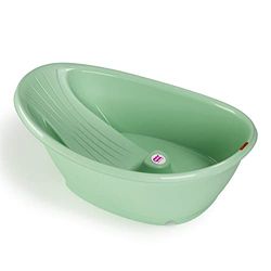 OKBABY Bella - La baignoire douillette pour le bain des nouveau-nés 0-12 mois - vert