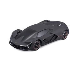 Maisto Tech R/C Lamborghini Terzo Millennio: Coche teledirigido Escala 1:24 2,4 GHz con Control de empuñadura de Pistola, a Partir de 5 años, Negro Mate (581525-1)
