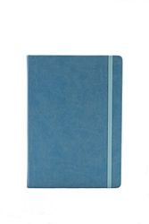 Collins Legacy A5 notitieboek - zwart lichtblauw