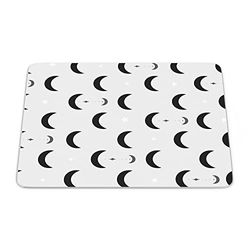 Bonamaison, Rectangular Digital Printed Mouse Mat Non-Slip Bottom for Office and Home Size: 22 x 18 cm