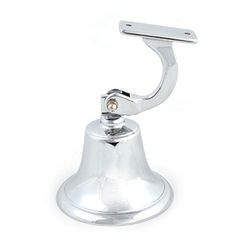 Nauticalia Cloche en Laiton chromé 10 cm