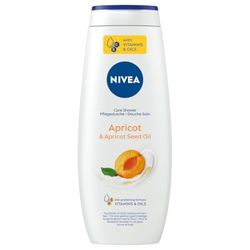 NIVEA Gel doccia rinfrescante all'albicocca e all'albicocca, 500 ml
