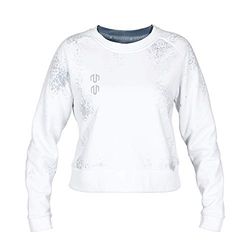 MOROTAI Naka Batech Felpa Cremeweiß Donna, Bianco Panna, L