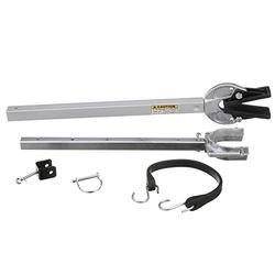 Attwood SP-400-RB Barra supporto motore fuoribordo per carrello regolabile 58,4 cm-35 con rullo e supporto