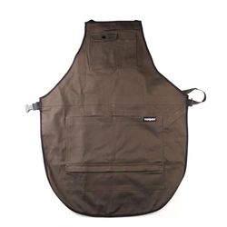 Termix Professional Hairdressing Apron Designed with Very Resistant Material Thanks to its Clip Closure and Adjustable Waist it Allows You to Work Comfortably Beige Colour