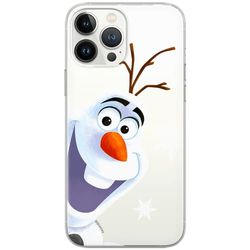 ERT GROUP mobiltelefonfodral för Samsung S10 PLUS originalt och officiellt licensierat Disney mönster Olaf 002 Vit optimalt anpassad till formen på mobiltelefonen, gedeeltelijk transparant