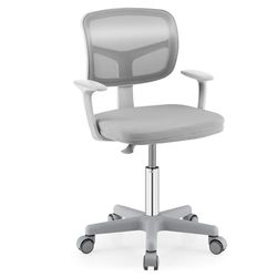 FANTASK Chaise de Bureau réglable en Hauteur pour garçon avec Dossier et accoudoirs, 80-91,5 cm