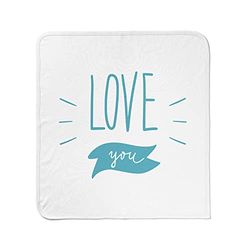 Questo Casa, Couverture de Bébé pour Garçons et Filles, Tissu en Mousseline, Couverture pour Siège Auto et Lit Bébé, Taille: 80x80 Cm