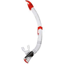 SEAC Fast Tech Tubo com de silicone, adulto unissexo, transparente/vermelho