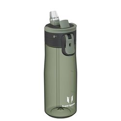 Sparrow Botella Agua Deportiva - 750ml - Sin BPA - TouchFlow Tritan Botella con Pajita, para Niños, Adultos, Gimnasio, Ciclismo