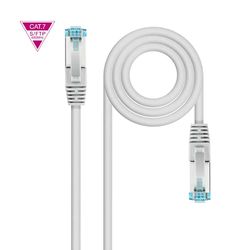 Monkey Ladder Cat.7 netwerkkabel 600 MHz LSZH SFTP PIMF AWG26, grijs, 25 cm