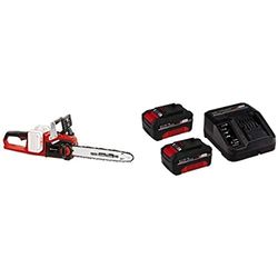 Einhell Motosierra Power X-Change GE-LC 36/35 Li-Solo 36V+ Starter Kit (1 Cargador Individual y 2x 3,0Ah Baterias)