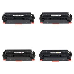 ENCRE BREIZ Pack 4 Toners Toner Compatibles pour Canon 055 055H i-SENSYS MF744Cdw MF742Cdw MF746Cx LBP663Cdw LBP664Cx LBP662Cdw MF742Cdw MF743Cdw MF740C LBP660C (Noir Cyan Jaune Magenta)