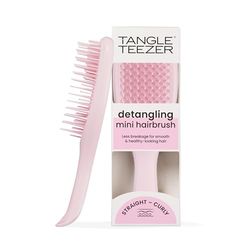 Tangle Teezer Mini Ultimate Démêlant (rose millénaire) – Brosse compacte pour cheveux mouillés – Démêle sans tirer – Anti-frisottis, vegan & sans cruauté – Poignée ergonomique.