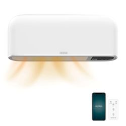 Cecotec Keramische Badkamerkachel ReadyWarm 2000 Max Box Ceramic Connected met 2000 W, wifi-besturing en IP22-bescherming, 20 m2