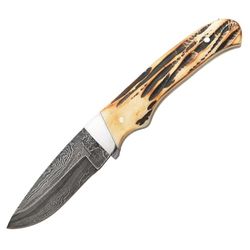 Bear & Son Bc548D, Coltello a Lama Fissa Unisex – Adulto, Marrone, Taglia Unica