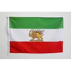 Nautische vlag Iran Ancient 45x30cm - Iraanse bootvlag 30 x 45 cm - AZ VLAG