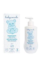Babycoccole - Zoet en zijdezacht shampoobad voor kinderen met extracten van lotusbloem, zuivere en natuurlijke ingrediënten van plantaardige oorsprong, dermatologisch getest, voor de gevoelige huid, 250 ml