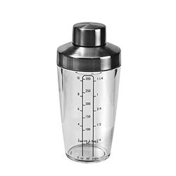 Cole & Mason H106999 Cole & Mason H106999 Cambourne Mezclador de Aliños para Ensalada y Vinagretas, 300ml, Botella Dispensador de Vinagreta, Acrílico/Acero inoxidable, 1 x Botella, Suministrado Vacío