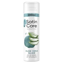 Gillette Satin Care Gel Depilatorio Da Donna, Aloe Vera Glide, 200ml