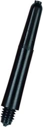 Bull's Shaft nylon dartshafts, set van 3, type: 55111 - short - zwart