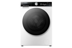 Hisense WF7S1247BW - Lavadora, Clase A, 12 Kg, Pantalla Táctil, Auto Dosificación, Conectividad WiFi, Monitor de Consumo, Lavado Rápido 15', Finalización Diferida, Blanco