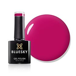 Bluesky Gel Nail Polish, Hot Pink A117, Bright, Long Lasting, Chip Resistant, 10 ml (Requires Drying Under UV LED Lamp)
