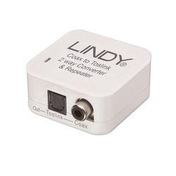 Lindy 70411 Audio Converter en Extender SPDIF naar RCA Coax Beige