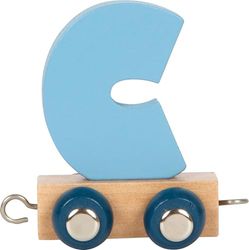 small foot Train Alphabet Polaire Lettre C en Bois, Combiner, décorer, Offrir, 12573