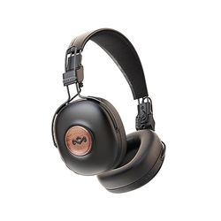 Marley House of Positive Vibration Frequency Casque Audio sans Fil Over Ear - Casque Bluetooth, 34H d'Autonomie, Microphone, Isolation Passive du Bruit, Matériaux Durables, Noir