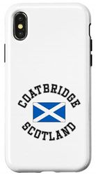 Coatbridge Scotland Flag Suitable for Kids Men Women Case for iPhone X/XS