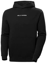 Helly Hansen Men's Core Graphic Sweat Hoodie, Black, XL