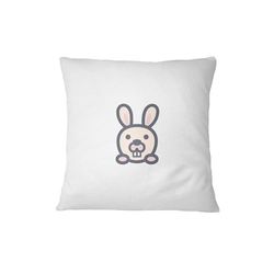 Bona Basics, Fodera decorativa per cuscino, decorazione domestica per divano, caffetteria, dimensioni: 60x60 cm, colore: bianco