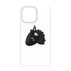Bonamaison Custodia con stampa digitale compatibile con iPhone 12, custodia per cellulare, antiurto, silicone flessibile